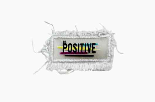 Нашивка Positive, 4х2.5 см